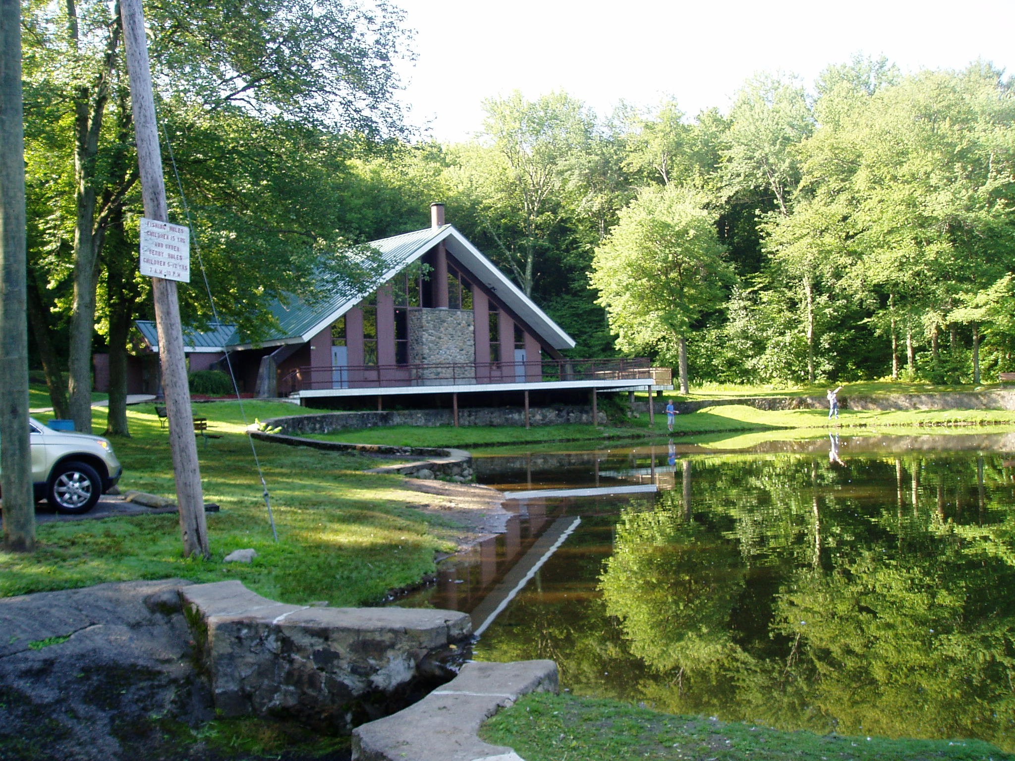 page pavilion and lagoon